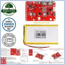 Raspberry Pi 4 Battery Pack UPS Power Supply 10000mAh LED Indicators