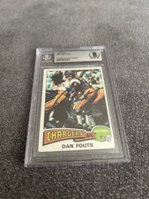 DAN FOUTS  Beckett BAS Signed 1975 Topps Rookie   Autograph SLABBED SLAB