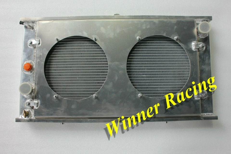For Alfa Romeo Alfetta GTV6 GTV-6 2.5L 1979-1988 ALUMINUM RADIATOR + Shroud+ FAN - Imagem 2 de 4