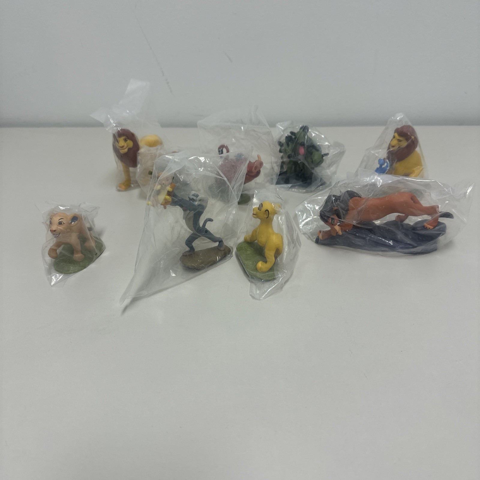 9Pcs The Lion King Simba Nala Timon Pumbaa Animal Figure Model Toy Statue Set