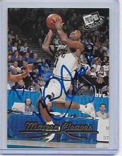 Basketball Card IP auto NBA MATEEN CLEAVES Michigan State 2000 Press Pass gold