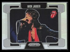 2025 Panini Prizm The Rolling Stones #75 Mick Jagger Silver