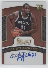 2014-15 Select Rookie Signatures Copper Prizm 32/49 Cory Jefferson Auto RC 9bd