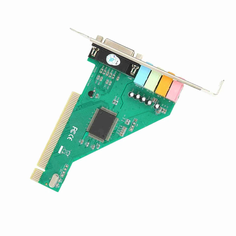 Pci Sound Card Channel 4.1 For Computer Desktop Internal Karte Stere AM - Image 2 of 4