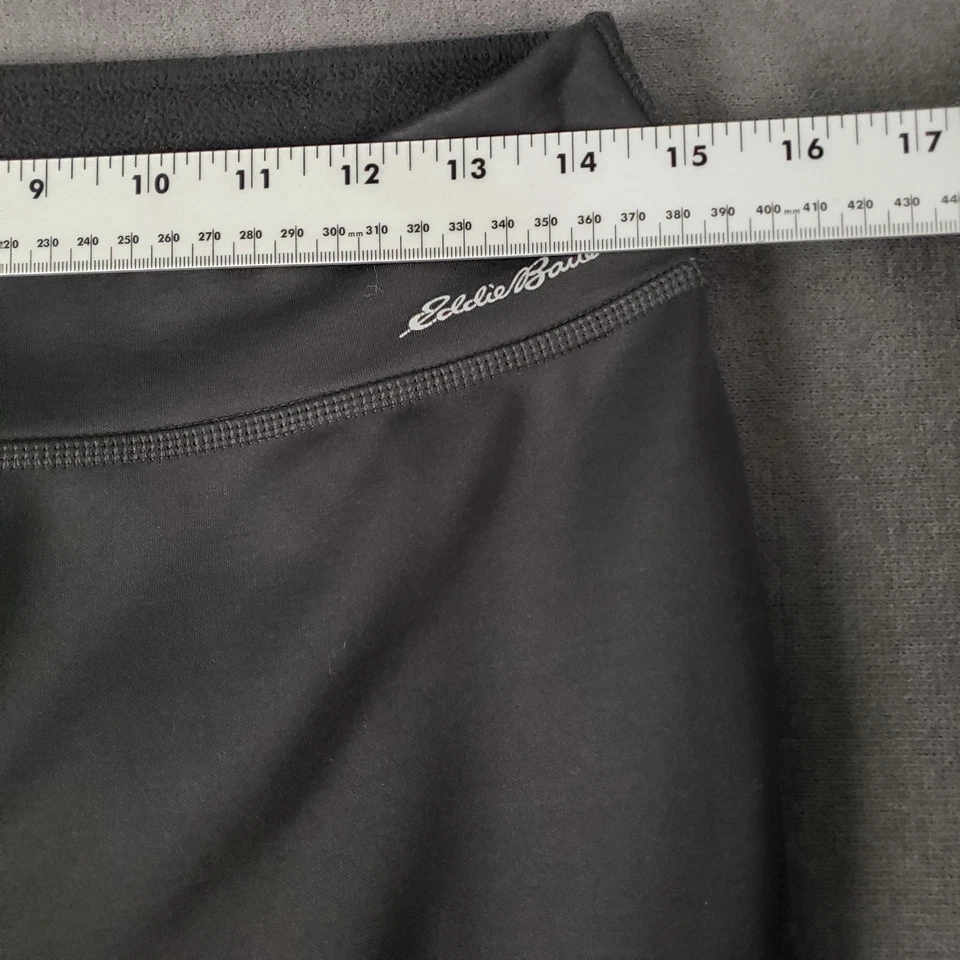 Eddie Bauer Pants Womens Size Small Fleece Lined Mid Rise Straight Leg Gray - Image 3 of 4