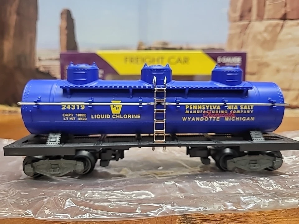 K Line S Gauge Pennsylvania Salt Car - Image 2 of 4