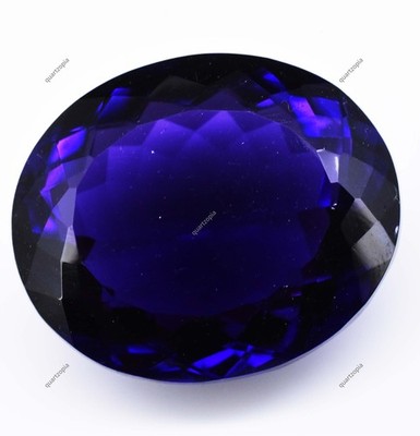 61.95 Ct Natural Purple Amethyst Unheated Oval Shape Certified Gemstone