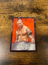 2010 Topps Dog Tag ID Card WWE Randy Orton 24/24 SSP Rare Scarce