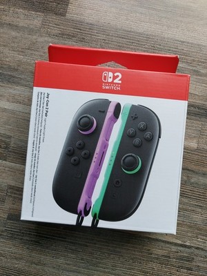 Nintendo Switch 2 Original Joy-Con 2 2er-Set Controller Hellviolett/Hellgrün Neu
