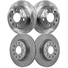 Rotores de disco de freno delanteros y traseros para VW Sedán Volkswagen Beetle Jetta Golf 2014