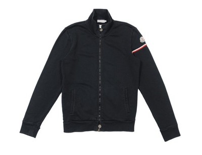 Moncler Maglia Cardigan Full Zip Track Logo Jacket