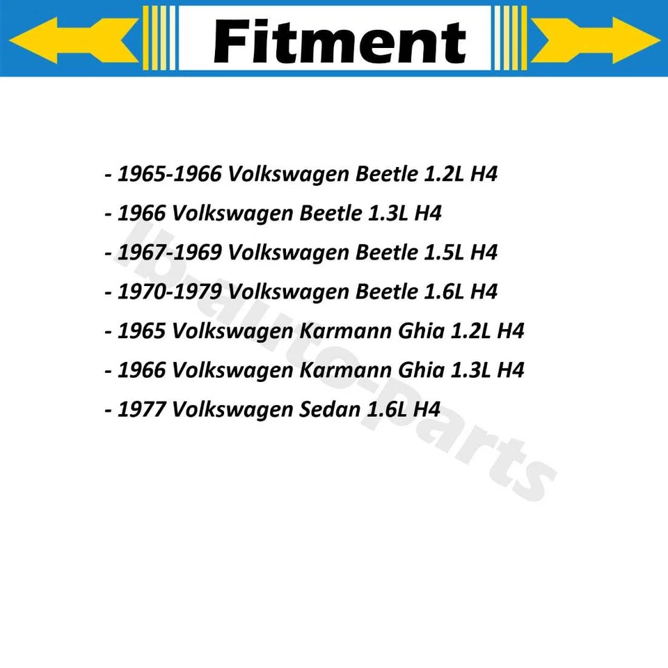 Cilindro de rueda de freno delantero Dorman 2x para Volkswagen Beetle 1965 1966 1,2 L Foto 2 de 4