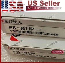 1PC New Keyence FS-N11P Fiber Optic Sensor FSN11P In Box Free Shipping