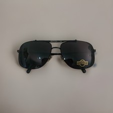 Men's Sports Aviator Sunglasses Black Frame UV400 Protection Vintage Style