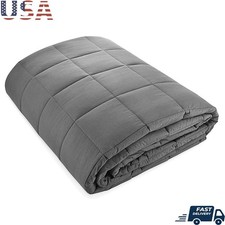 Weighted Blanket Anxiety Relief Compression Double Stitched Quality Gift New
