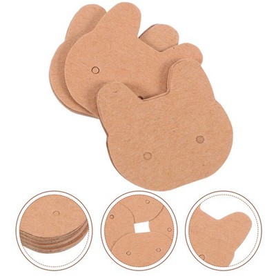  200 Pcs Ohrring-verpackungskarten Ohrringe Displaykarten Schmuckkartenhalter