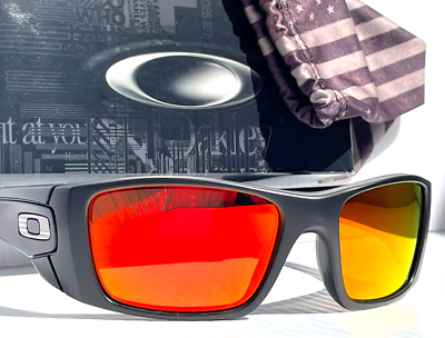 OAKLEY FUEL CELL Tonal USA Flag w POLARIZED Galaxy Ruby Lens