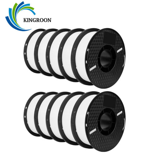 Kingroon 10KG PLA PETG Matte High Speed 1.75mm 3D Printer Filament 1KG Lot Spool - Picture 33 of 74