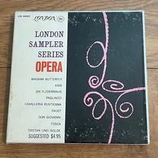 Reel Tape: "London Sampler Series: Opera", London LOE 66002, 4-Track, 7 1/2 IPS