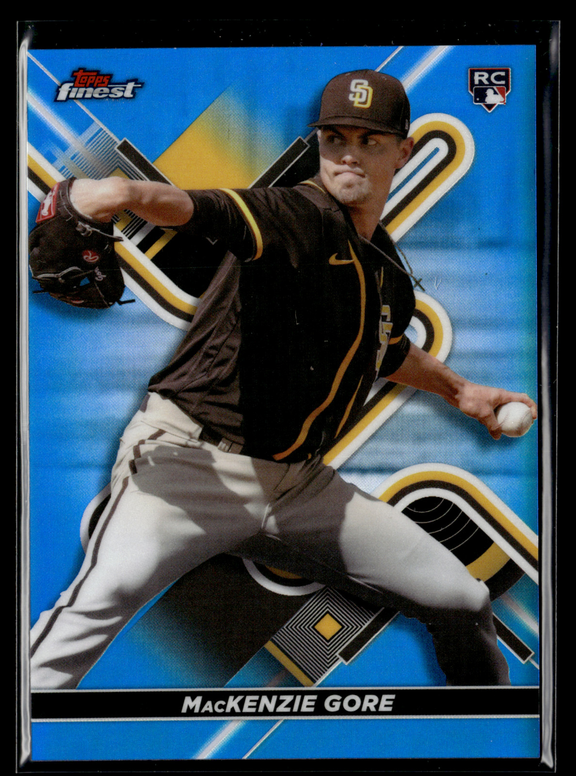 MacKenzie Gore /150 2022 Finest Blue Refractors #22