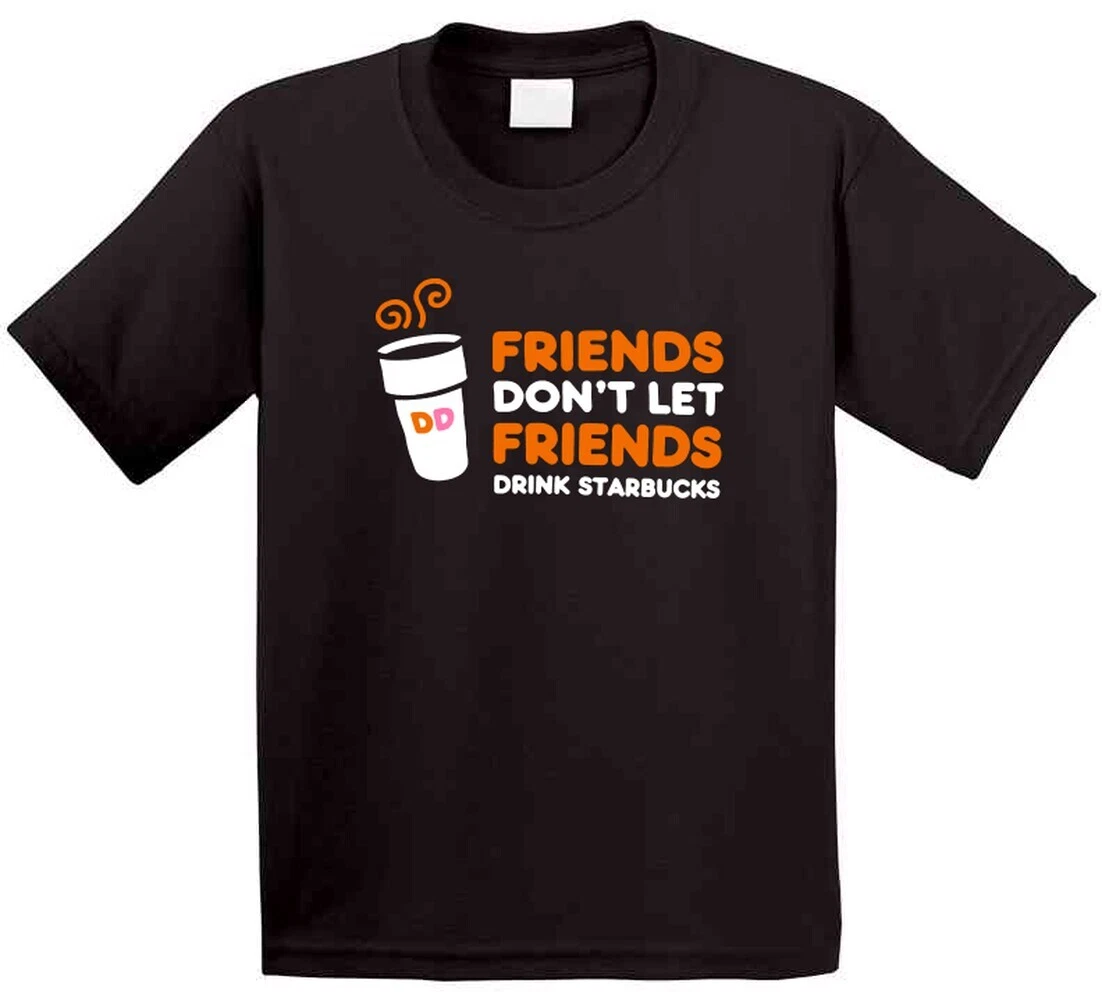 Dunkin Donuts Parody Funny T-Shirt