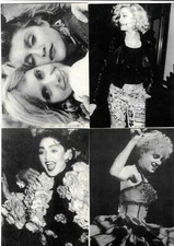 MADONNA. TWELVE DIFFERENT POSTCARDS NEW IN BOX.  VEDI