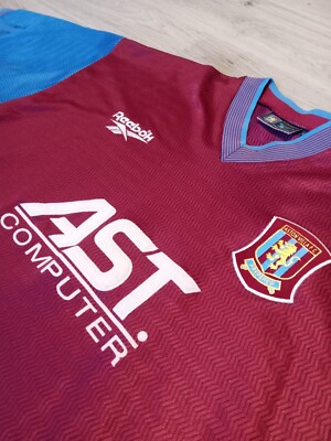 Aston Villa 1997/1998 ORIGINAL Reebok Vintage Rare Soccer Jersey