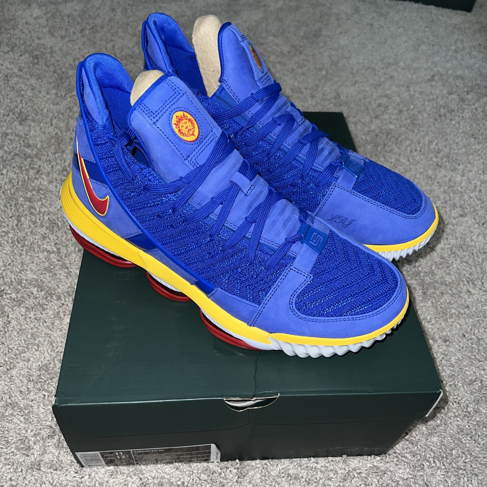 lebron 16 superbron blue