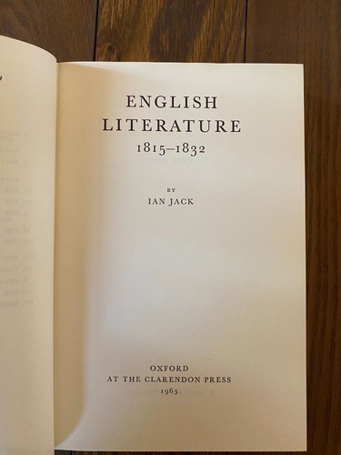 Oxford History of English Literature Lot of 6 Clarendon Press Hardcovers w/DJ - Picture 12 of 15