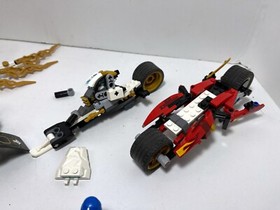 LEGO Misc partials LOT: Ninjago 70734 dragon, mech, bike see description
