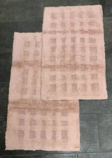 City Block Two Piece Bathroom Rug Set Various Colors - Discontinued Item