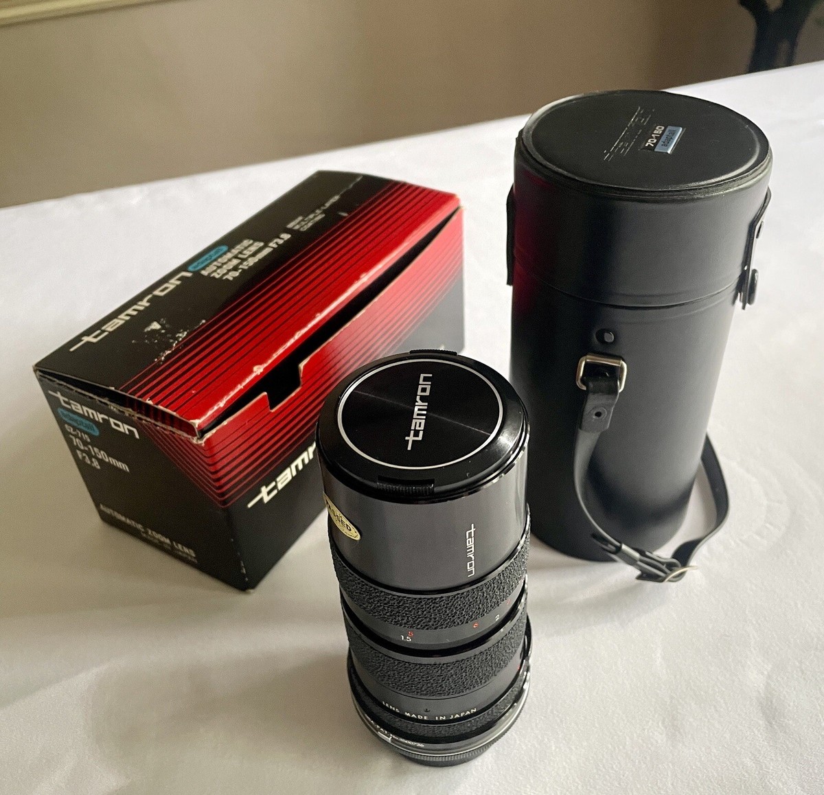 1979 Tamron Adaptall Zoom Camera Lens, Macro 70-150mm f/3.5 BBAR