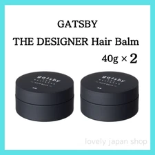 Mandom GATSBY THE DESIGNER Hair Balm [40g×2] Rise/Shiny Soap Fougere Scent