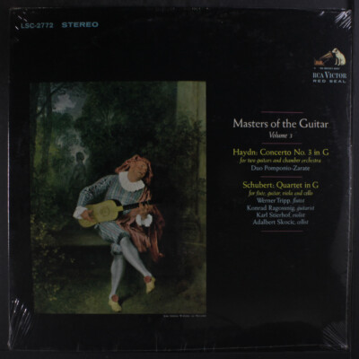 Duo Pomponzio-Zarate, Ragossnig: Meister Der Gitarre RCA Victor Red Seal 12'' S
