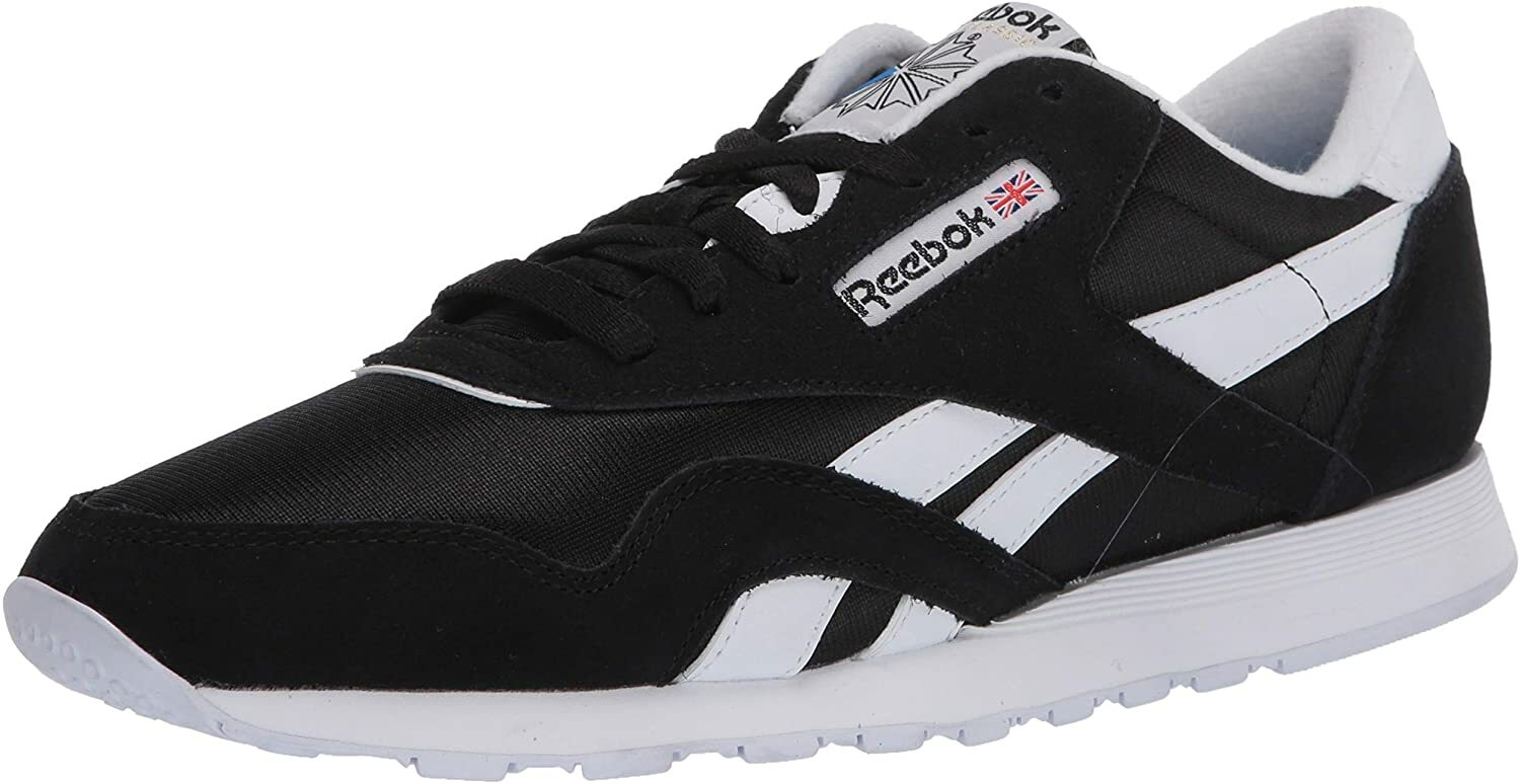 Reebok Men's Classic Sneaker 6604 Black/White | eBay