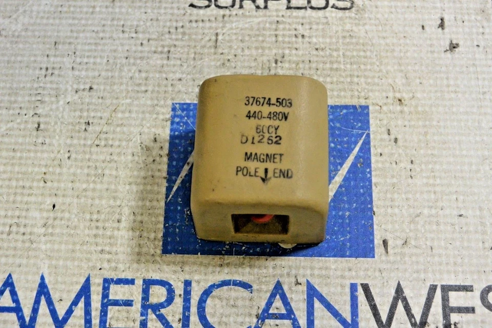ARROW HART 37674-503 MAGNET COIL 440-480V  60cy - Image 2 of 4