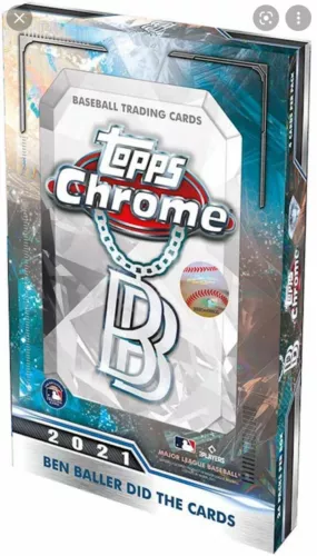 2021 Topps Chrome Ben Baller Baseball Hobby Box - Last Box!!!