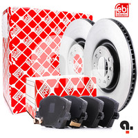 Kit BremsbeläGe Und Bremsscheiben Vorne Febi FüR Jeep Renegade Compass Fiat 500X