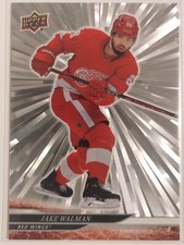 2024-25 Upper Deck Series 1 Hockey Silver Outburst Jake Walman #73