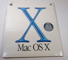Mac OS X Version 10.1 Upgrade CD w/ Manual 2001 Sealed