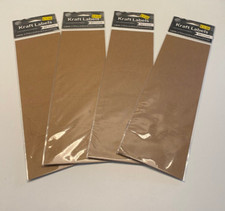 New Lot of 4, 1.75" x 2.25" Creative Converting Kraft Labels 40 count total