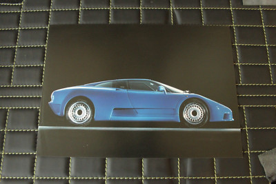 VIP Customer Brochure Bugatti EB110 Coupe GT 1992 English