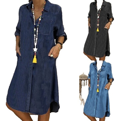 AllSaints Polly Denim Midi Dress Size 2 Pearl Snap Button Boho Western  Cowgirl | eBay