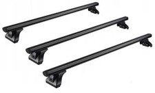 Portapacchi Tetto Cargo nero Cruz per Citroen Jumper L1H1/ L1H2/ L2H1 2014-