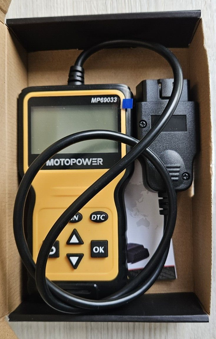 MOTOPOWER MP69033 OBD2 Scanner Black/Yellow Scan And Fix OBD11 eBay