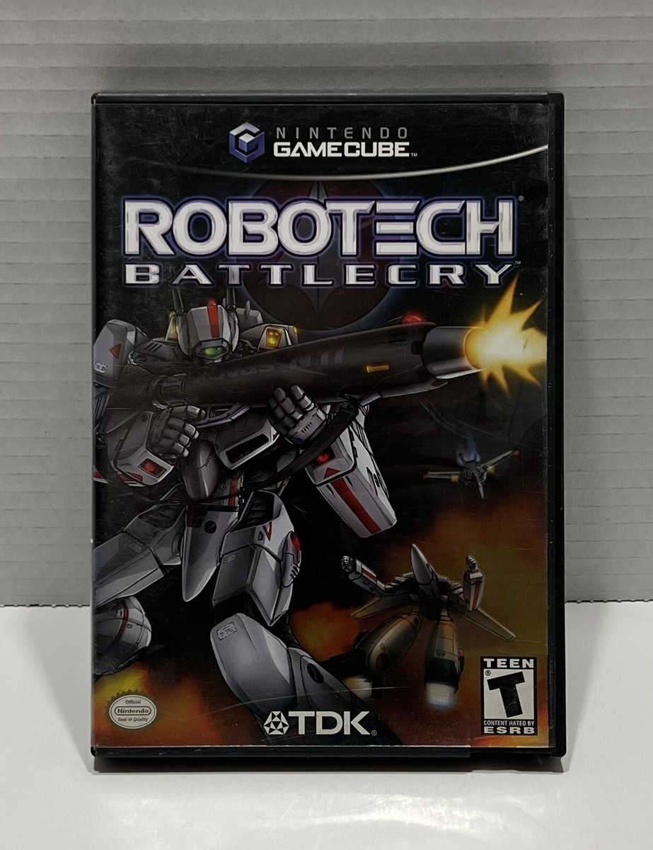 RoboTech Battlecry Game for Nintendo Gamecube (COMPLETE w/ Reg
