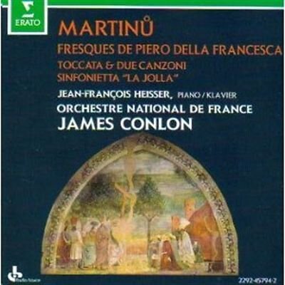 MARTINU CONLON - Martinu: Fresques De Piero Della Francesca; Toccata & Due NEW