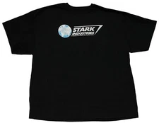 Iron Man New Adult T-Shirt - Stark Industries Company Global Logo