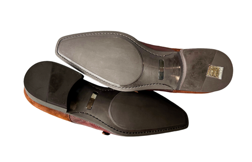 BOTA DE TOBILLO MASSIMO EMPORIO DOBLE CORREA DE MONJE TALLA 9.5, VENTA AL POR MENOR $435 - Imagen 8 de 8