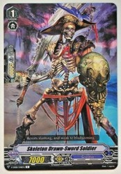 Skeleton Drawn-Sword Soldier - V-EB08/048EN - Common - Cardfight!! Vanguard